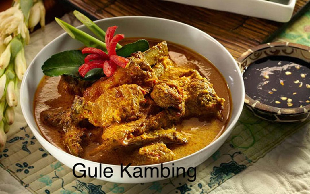 Gule Kambing (gestoofd lams- of geitenvlees)